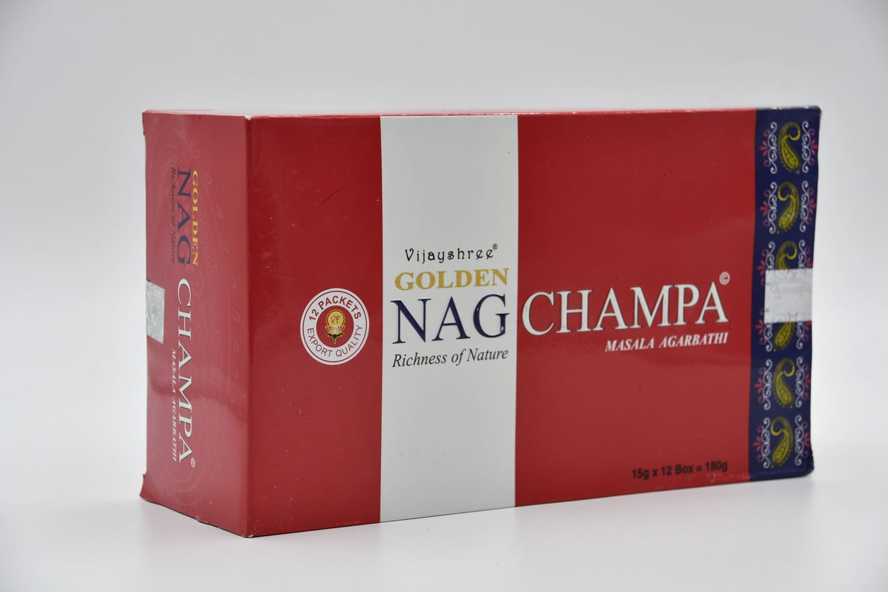 NAG  CHAMPA- Golden Masala - Boite de 12 tubes