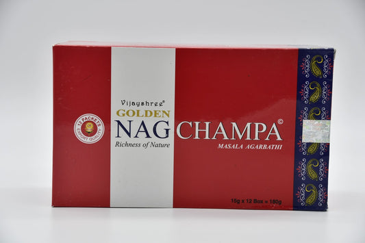 NAG  CHAMPA- Golden Masala - Boite de 12 tubes