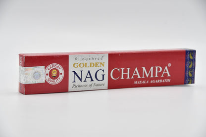 NAG  CHAMPA- Golden Masala - Boite de 12 tubes