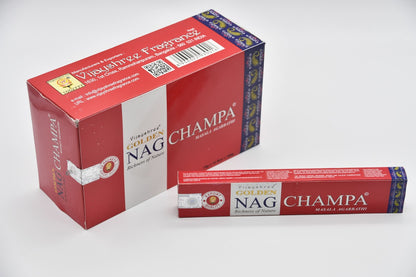 NAG  CHAMPA- Golden Masala - Boite de 12 tubes