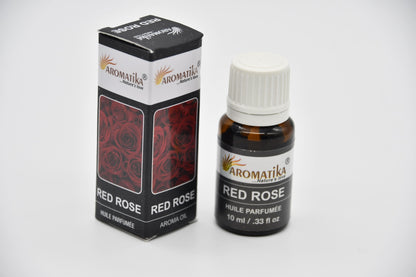 HUILE  PARFUMEE 10ml – RED ROSE (Rose rouge)